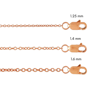 14k Rose Gold Cable Chain