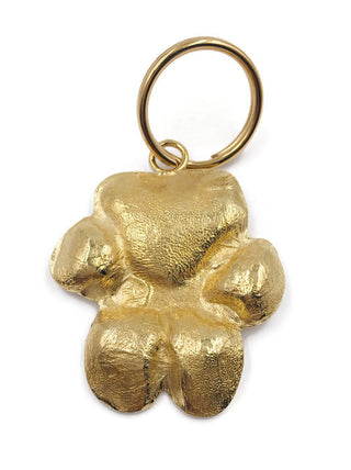 Paw Print Pendant Key Ring