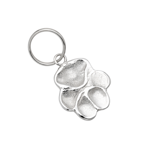 Paw Print Pendant Key Ring