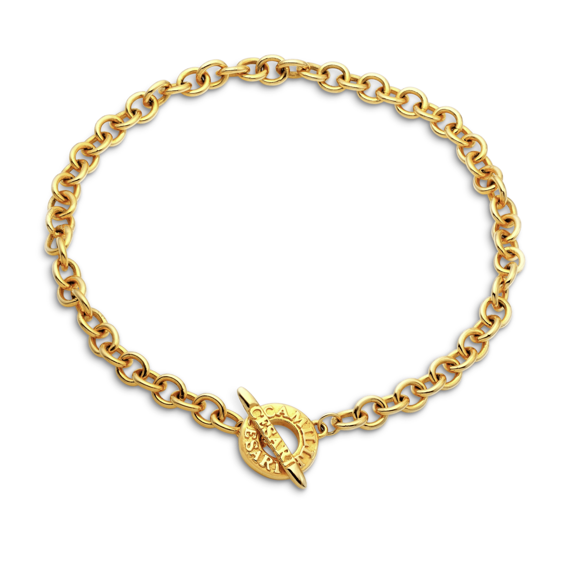 18k Vermeil Signature Toggle Chain Loveprint Jewelry